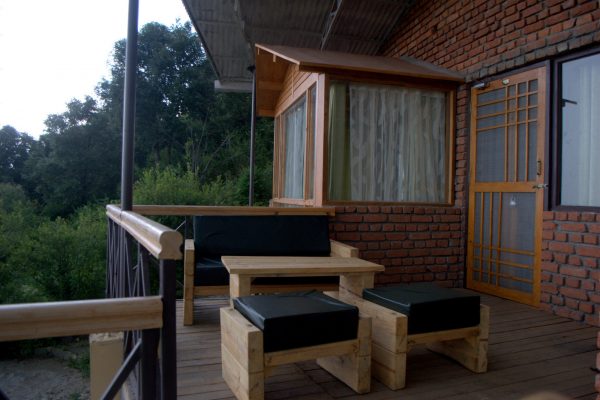 Oak Duplex Suites - Deck seating