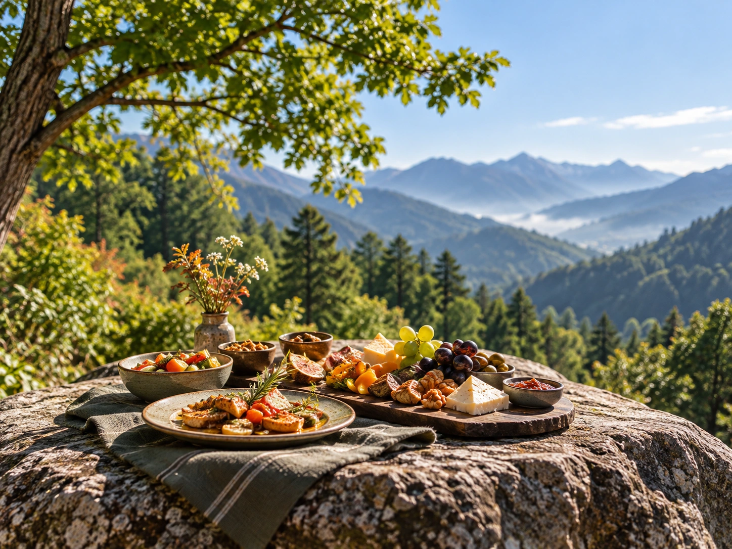 A picnic wherever you stop.