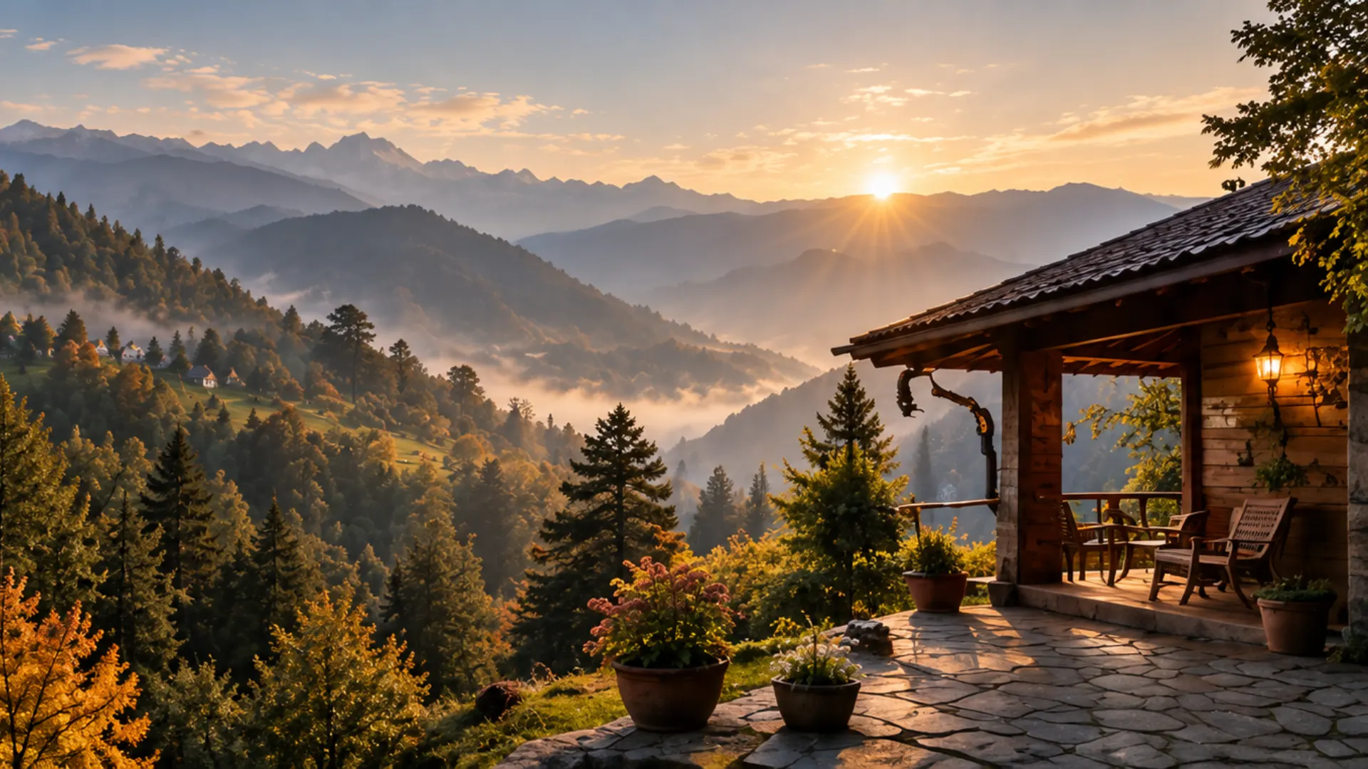 Autumn stay at Misty Mountains Jhaltola