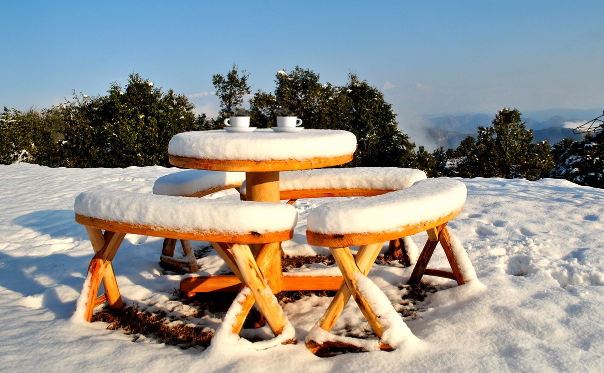 Misty mountain retreat