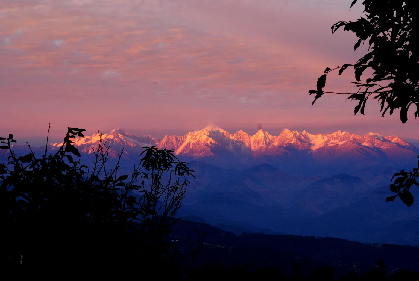 Witness the grandeur of the mighty Himalayas.